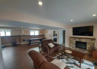 Rustic Basement Renovation