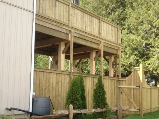 Deck Extension / Fence Build